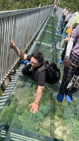 #😱 #funn #faryou❤️ #glassbridge 