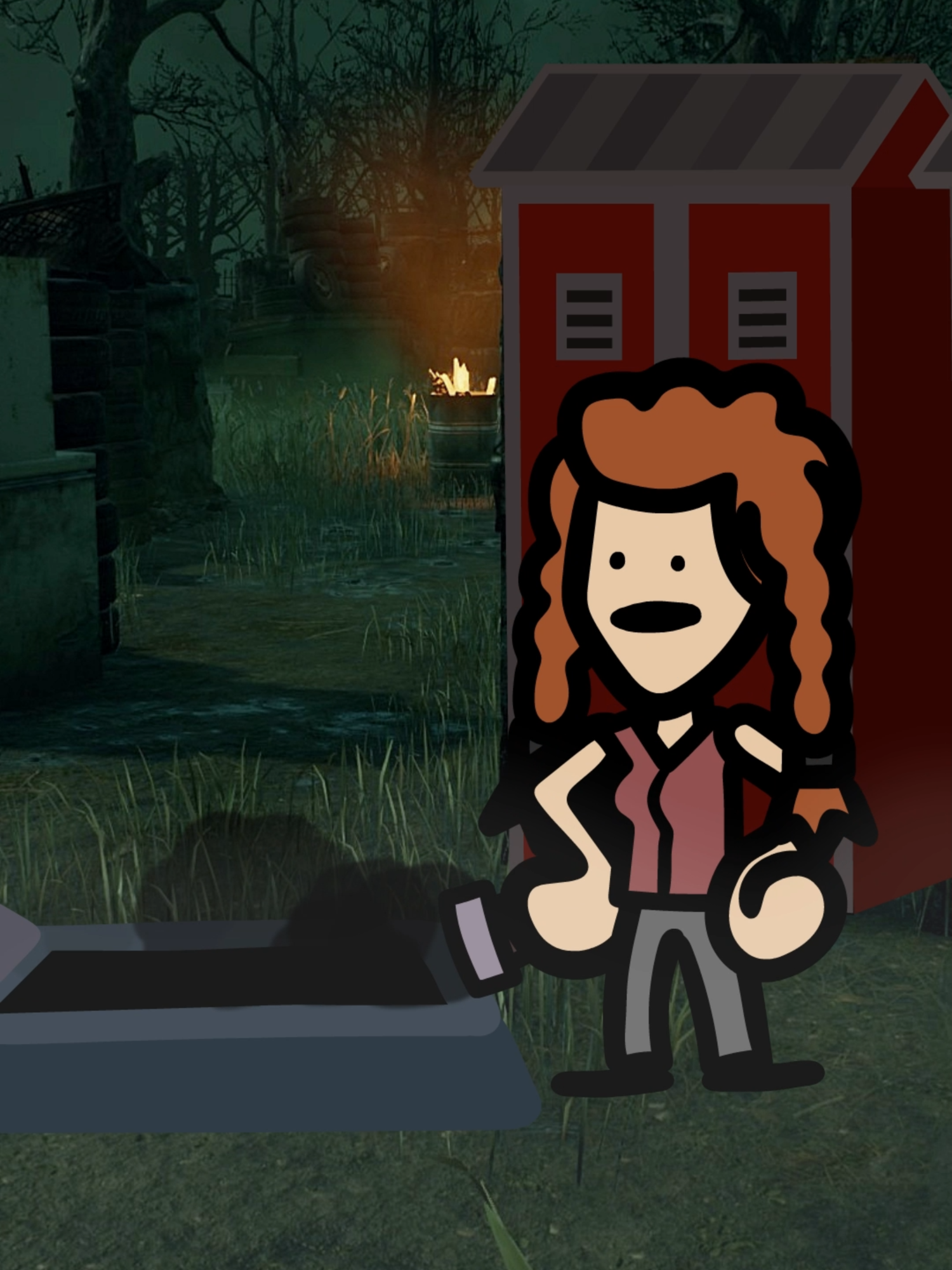 When the Last Survivor Finds the HATCH… but Won’t Leave!!! #gaming #meme #animation #dbdmemes #deadbydaylight