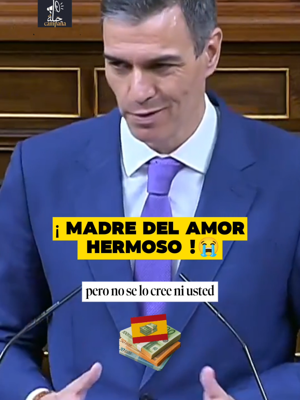 💥😭 | Pedro Sánchez acusa a Vox de financiarse irregularmente con dinero extranjero. Durante un tenso debate en el Congreso, el presidente del Gobierno señala resoluciones del Tribunal de Cuentas que implican a Santiago Abascal y a su partido, mencionando transferencias desde un banco húngaro y depósitos sospechosos. La intervención desmonta la defensa de Vox basada en la venta de merchandising patriótico.#PedroSánchez #Abascal #Vox #FinanciaciónIrregular #TribunalDeCuentas #Congreso #PolíticaEspaña 