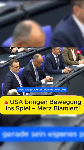 🚨USA bringen Bewegung ins Spiel – Merz Blamiert!