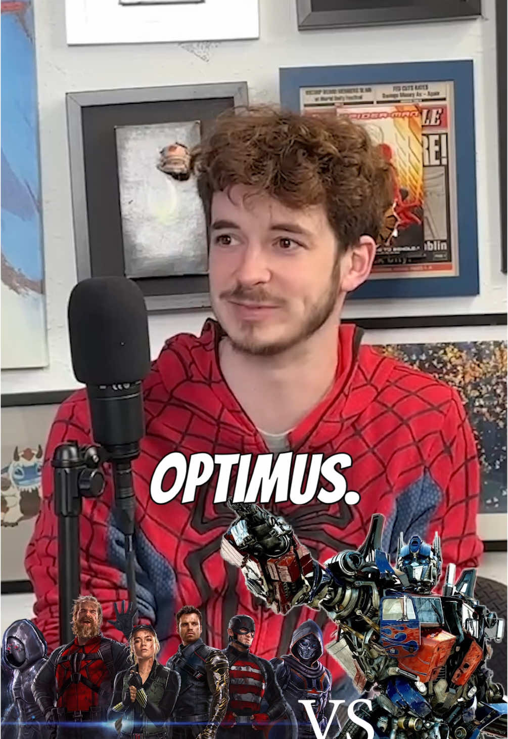 Could Optimus Prime defeat the New Avengers in a fight ???? @Wafellow #thunderbolts #thunderboltsmarvel #marvel #thunderboltsmovie #avengers #thenewavengers #doomsday #avengersdoomsday #yelena #yelenabelova #blackwidow #taskmaster #johnwalker #usagent #redguardian #ghost #bucky #buckybarnes #thewintersoldier #wintersoldier #sebastianstan #florencepugh #davidharbour #wyattrussell #optimusprime #prime #transformers #rotb #transformersriseofthebeasts #michaelbay #petercullen #bumblebee #movie #movies #moviereview #review #debate #fight #versus #transformersmovie #filmtok #movietok #comictok #films #film #cinema #podcastclips #podcast #theescapepodpodcast Optimus prime vs. the thunderbolts team from the latest marvel movie - Thunderbolts* #tiktokfilmtvcompetition 