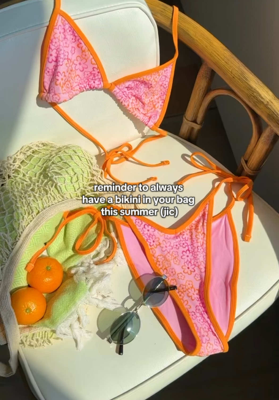 We just dropped the last PINK by Frankies Bikinis collection of the season. Grab all the emergency bikinis you need this summer and soak it all up while you can. @frankiesbikinis @Francesca Aiello   #vspink #bikinis #swim #Summer #beach #vacation 