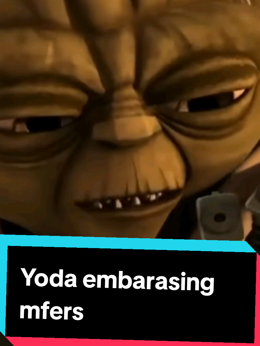 Absolutely cracked moment from Yoda #yoda #asajjventress #clonewars #ligthsaber #theforce 