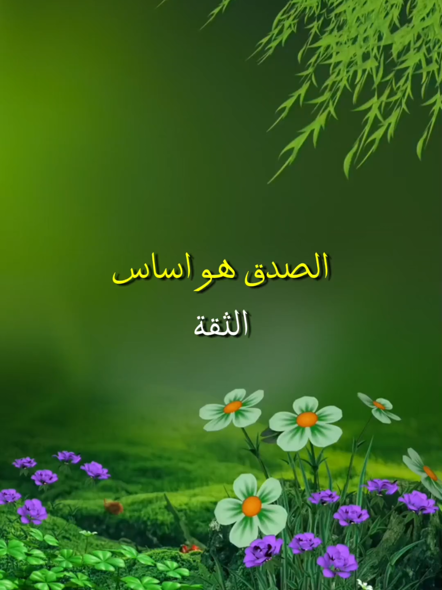 الصدق هو أساس الثقة #كلام_من_ذهب #جبر_الخواطر #حكم #عبارات #اقوال_وحكم_الحياة #حكم_وعبر_وامثل_من_دهب #اكسبلور 