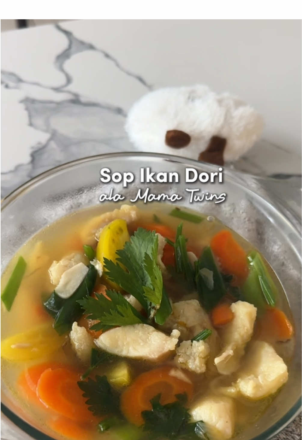Sop Ikan dori Ala Mamaca 🐟🎣 Kalau ada asem d rumah jga bisa yah dipake, atau kalau mau tomat aja cukup yaa bisa juga. Tinggal disesuaikan buat penambah rasa segarnya. Dan jangan lupa cobain jg Kaldu Salmon dari @PURA THE PUREST enakk bgt gurih!  #kelezatandalamkemurnian #purestnaturalgoodness