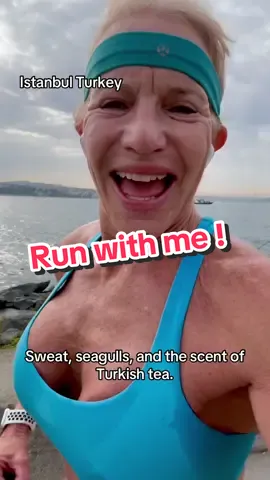 Join me in Istanbul. 4 miles of peace and power along the Bosphorus this morning. Istanbul, you’re magic. #fyp #MorningRun #BosphorusVibes #IstanbulViews #RunWithMe #TurkishSunrise #FitnessTravel