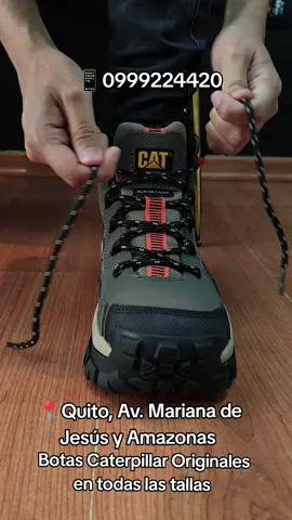 Quito, Av. Mariana de Jesús y Amazonas Contáctanos 0989936114 #botas #caterpillar #original #america #ecuador #paratii 