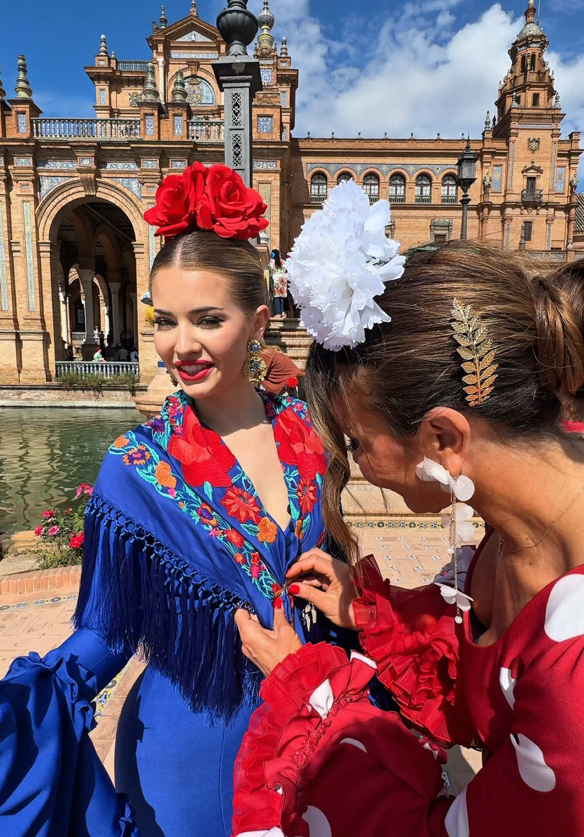 GRWM feria de abril día 2, que os parece este vestido??