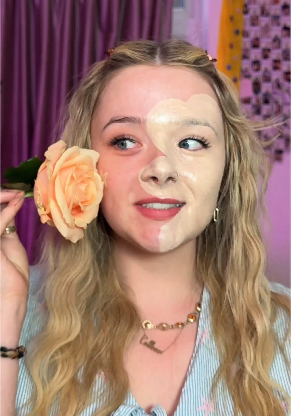 this song is SO cute !! Flower stopmotion makeup is BACK and better than ever <3 prods @Garnier vit c clear spf @rimmellondon lasting finish foundation, berry gloss @collectioncosmetics ultra cover concealer (shade 14w for contour) @maccosmetics glow play blush @Kosas powder @MaybellineUK super fluff brow @e.l.f. Cosmetics UK brow pencil (also used for freckles) @Glisten Cosmetics LTD liners @nyxcosmetics_uk buttermelt highlighter in bright and butta @Too Faced ribbon mascara @EYLURE LONDON underlash @L'Oréal Paris UK lip liner #stopmotion #animation #makeup #skincare 
