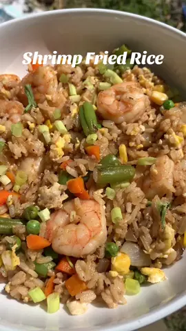 Shrimp Fried Rice #shrimpfriedrice #friedrice #EasyRecipe #Recipe #Foodie 