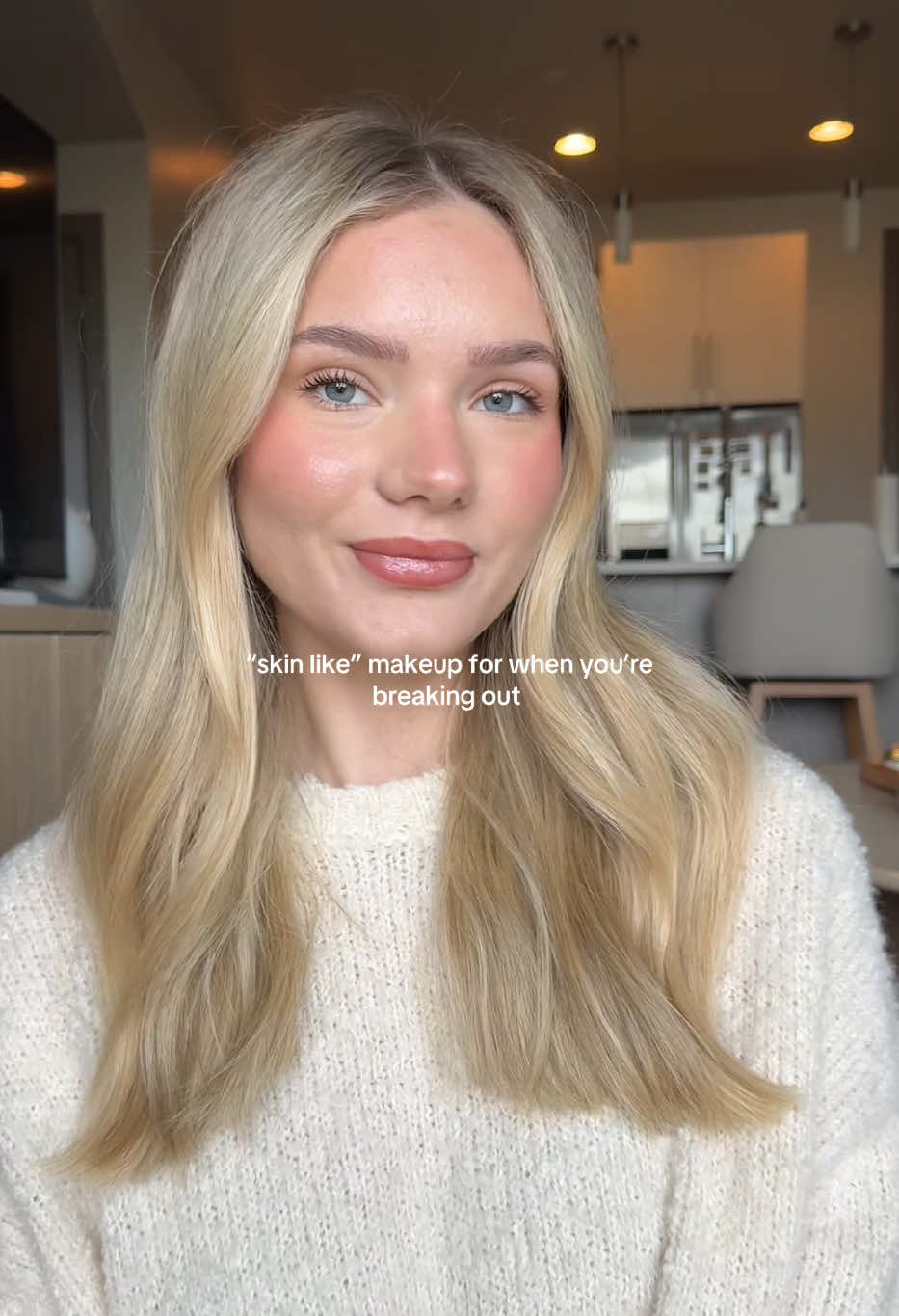 was hard for me to post this but the outcome is stunning, found my new fav skin tint 🤍  @Saie @pūrlisse @Rare Beauty @Wonderskin Beauty @Kosas @Glossier @MERIT Beauty #makeuplook #MakeupRoutine #glam #softglam #cleangirlmakeup #makeuptutorial #acneskin #acneproneskin #breakingout #cleanbeauty #cleanmakeup #clean #saiebeauty #beautytips #howtodoyourmakeup #dewymakeup #purlisse #sunburntmakeup #cleangirlmakeup #acnescars 