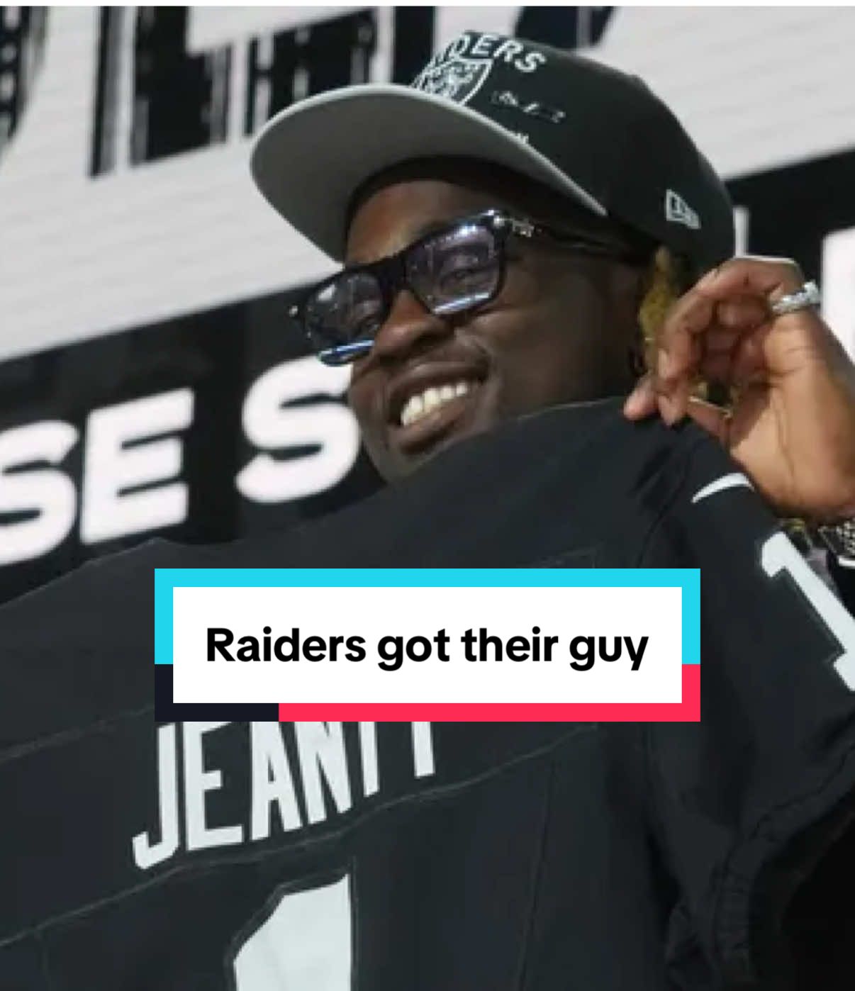 He was right on the money 💰🔥 #raiders #nfldraft #lasvegasraiders #ashtonjeanty #tombrady #petecarroll #afcwest #nfltiktok 