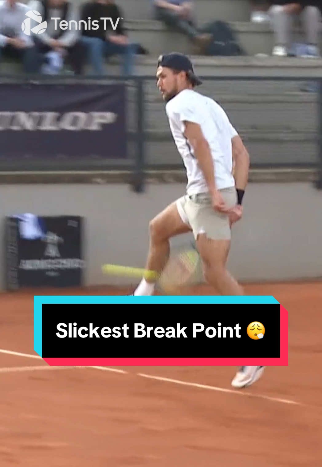 Too slick with it 😮‍💨 #tennis #tennistv #atptour #tweener #ibi25 