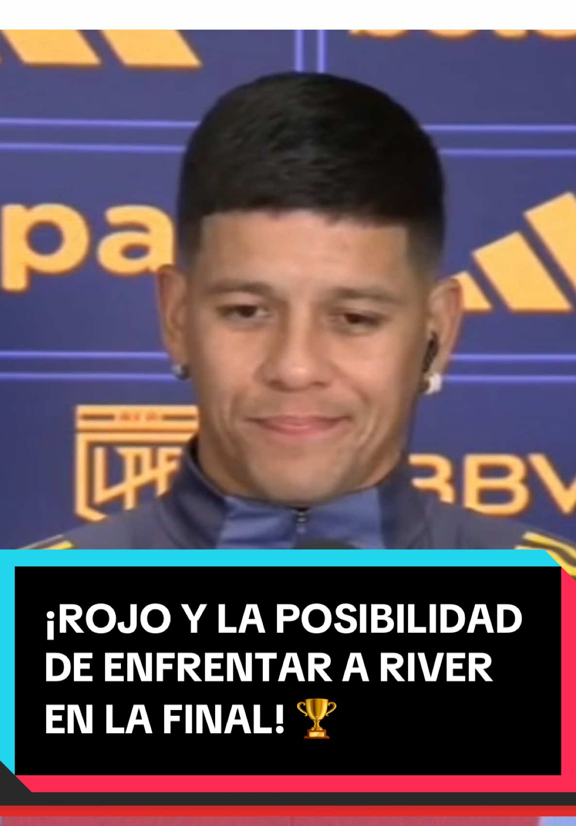 “QUIERO VOLVER A SALIR CAMPEÓN” 🟡🔵 Marcos Rojo y la posibilidad de enfrentar a #River en la final del Torneo Apertura. ▶️ Más #ESPNF90 en #DisneyPlus #TikTokDeportes #Futbol #Boca