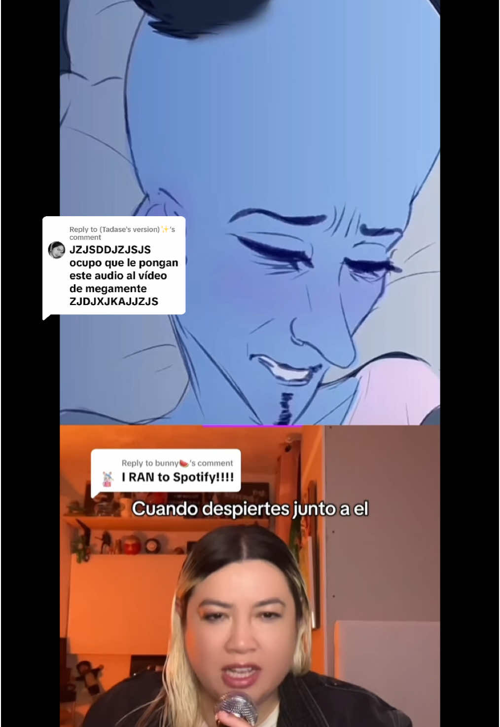 Replying to @(Tadase's version)✨ megamente y el emo 🖤 💔❤️‍🩹 #megamente #goodluckbabe #sisster 