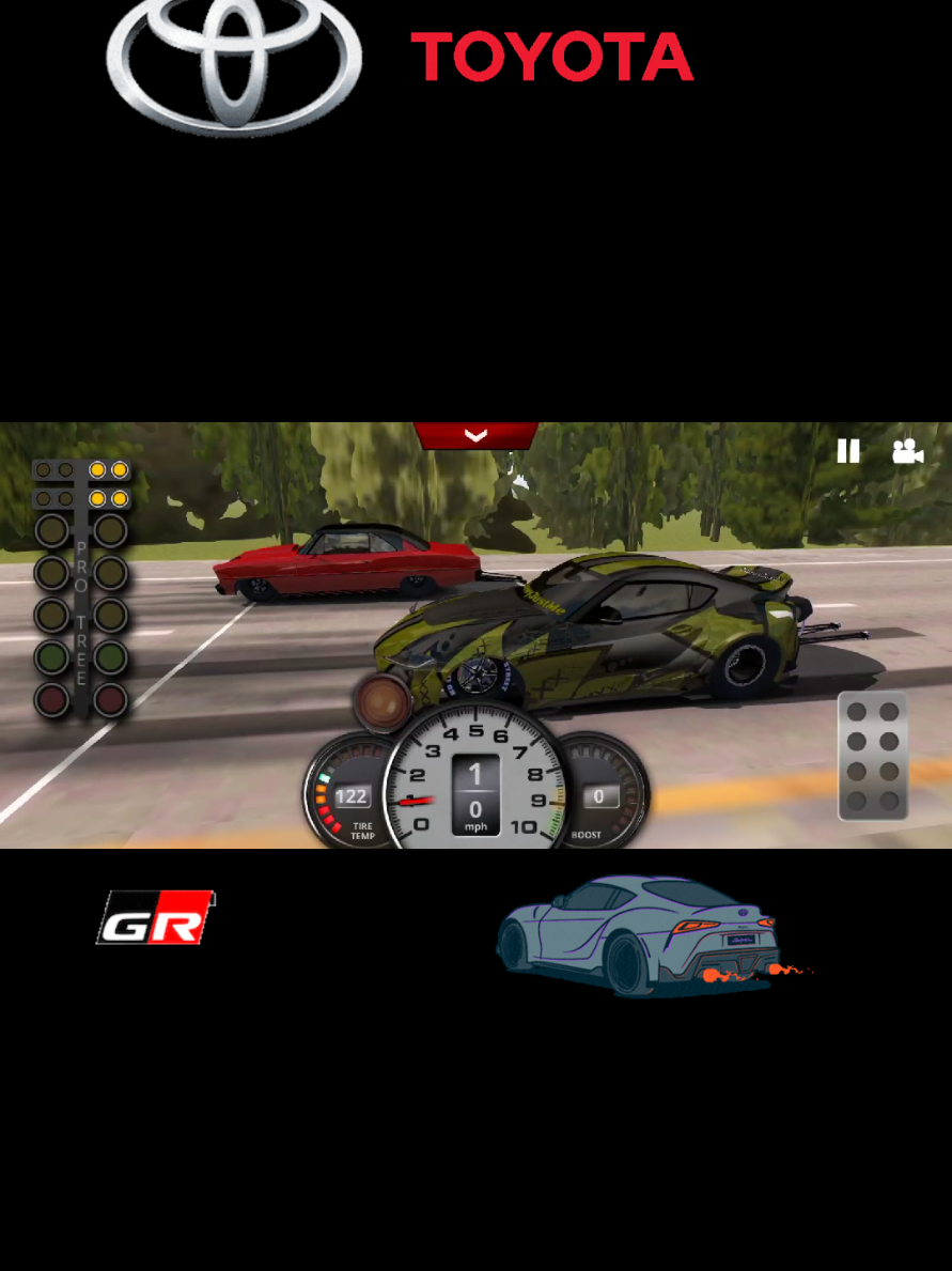 kinda weird to get use to but it does run a 5.5 (please note that all my tunes are on android)enjoy the tune please don't forget to leave some love #chewyjustme #nolimit2 #nolimit2dragracing #nolimit2tune #nolimit2community #nolimit2update #fyf #fyp #viral #supra #toyota #dragracing #cars #gr #beamngdrive #forza #assettocorsa #gaming #mobile #andriodtunes 