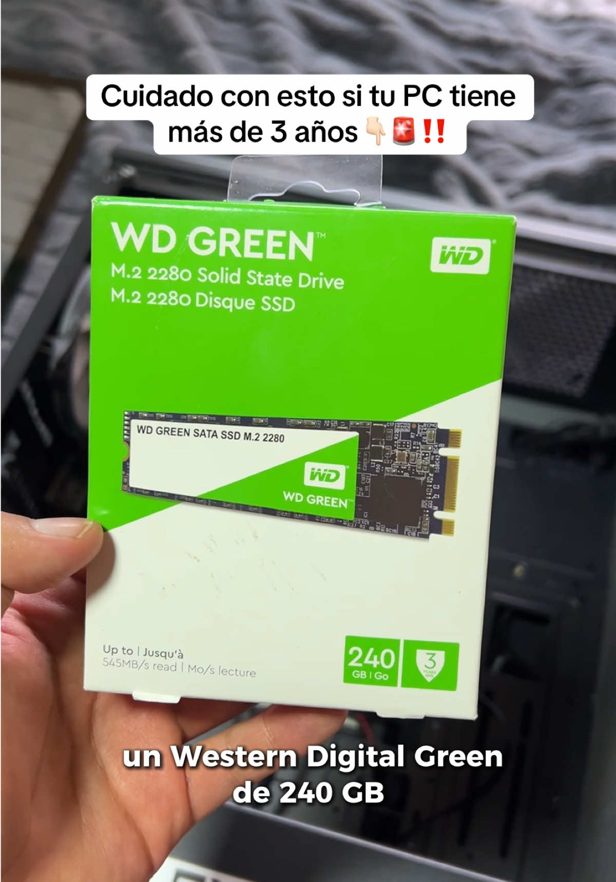 🚨 Cuando el SSD alcanza su límite de escritura, los datos son prácticamente irrrecuperables. #pcgaming #pctips #setup #gaming #fyp 