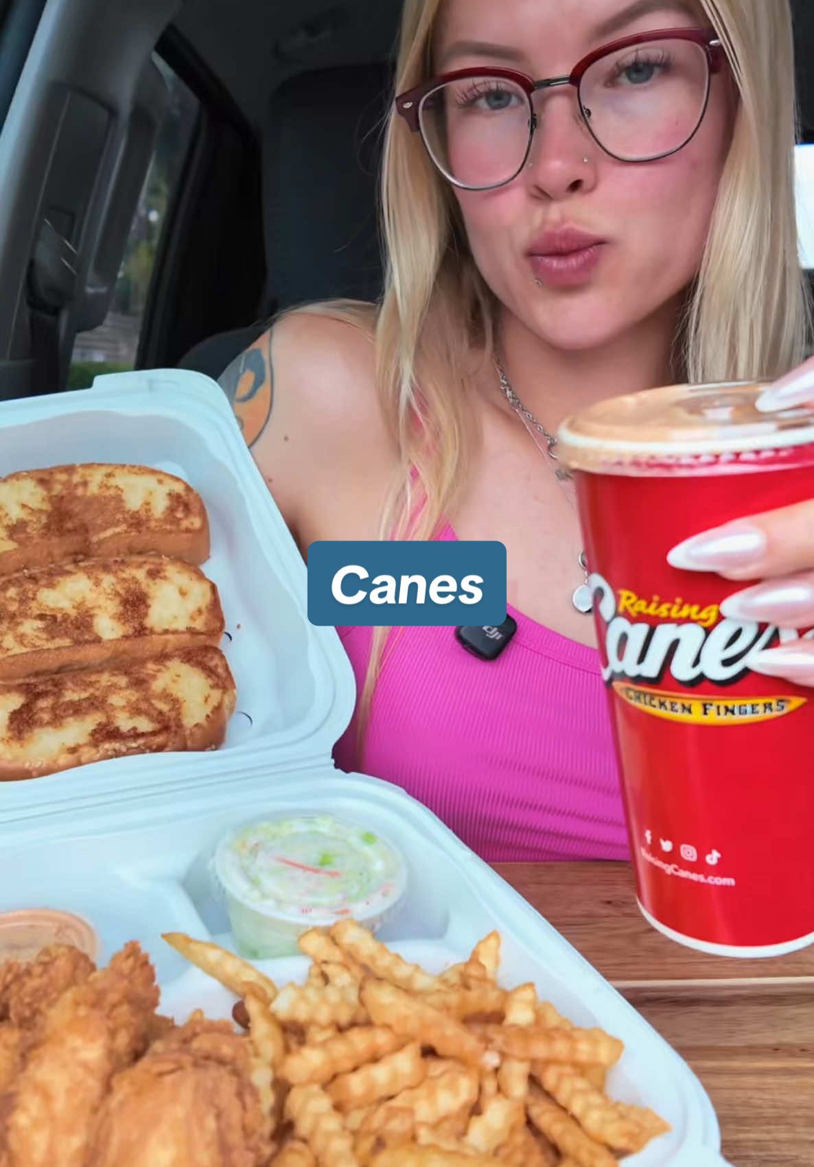 We got Canes today!! Omg this hit the spot yall!! So so good and I love their sauce. only good with the sauce !!!😭🫶🏻 love you all💜💜 #mukbang #canes #chickentenders #friedchicken #chicken #canesauce #texastoast #coleslaw #Foodie #food #FoodTok #mukbangs #mukbangeatingshow #eatingshow #eating #eatwithme #jillyeats 