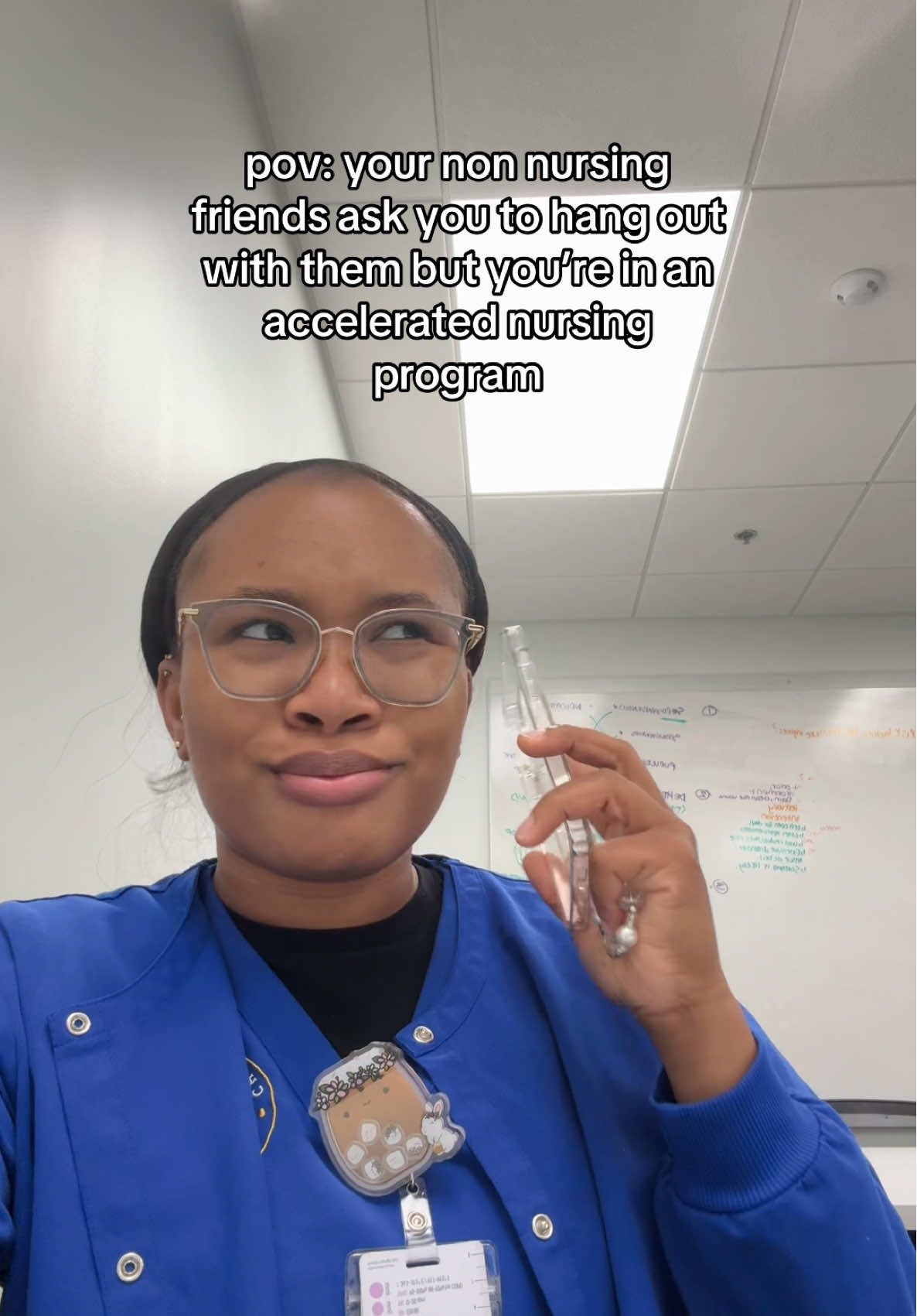 I’ll have all the free time in the world after nursing school #nursinghumor #nursingstudent #nursingstudents #nursingschool 
