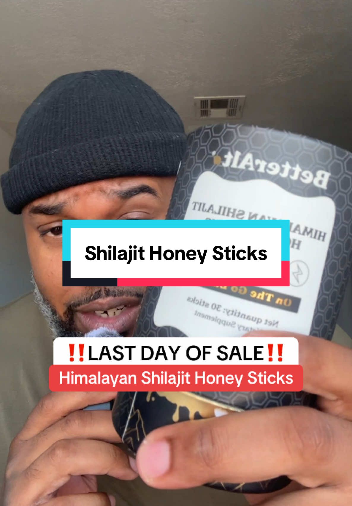 Make sure you grab the Himalayan Shilajit Honey Sticks in the TikTok shop while supplies last. #fyp #resultsmayvary #shilajit #shilajithoneysticks 