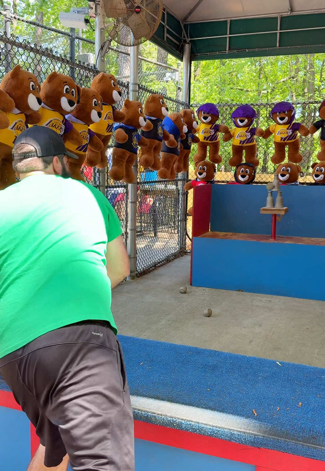 That was rude 😫 #carnivalgames #funny #fail