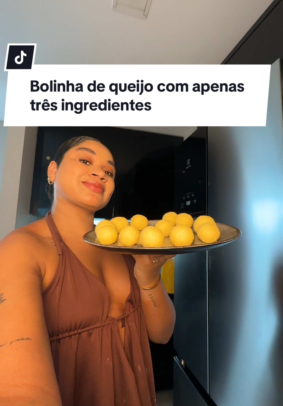 Bolinha de queijo com apenas 3 INGREDIENTES 