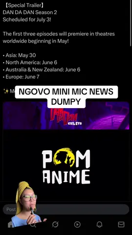 Dan da Dan is coming back!!!! #dandadan #anime #animenews #animetiktok 