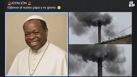 El nuevo papá es color humilde  #bebaarmy #memestiktok #papa #iglesiacatolica #iglesiacristiana #nuevopapa #conclave #elangel #bebaarmyisblack #viralditiktok #teamnawab #teamcamguro #vaticano #vaticano🇻🇦 