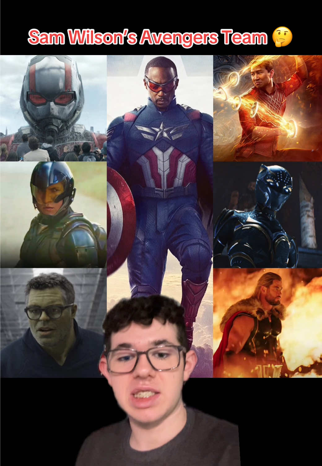 They gon need to work together bc neither of these Avengers teams are taking out Doom by themselves 😭🙏 #avengers #thunderbolts #newavengers #samwilson #captainamerica #thor #antman #blackpanther #shangchi #warmachine #hulk #shehulk #secretwars #avengersdoomsday #doctordoom #marvel #marvelfan #marvelstudios #mcu #marveltok #hawkeye #thunderboltsmarvel #soloproductions #greenscreen #fyp 