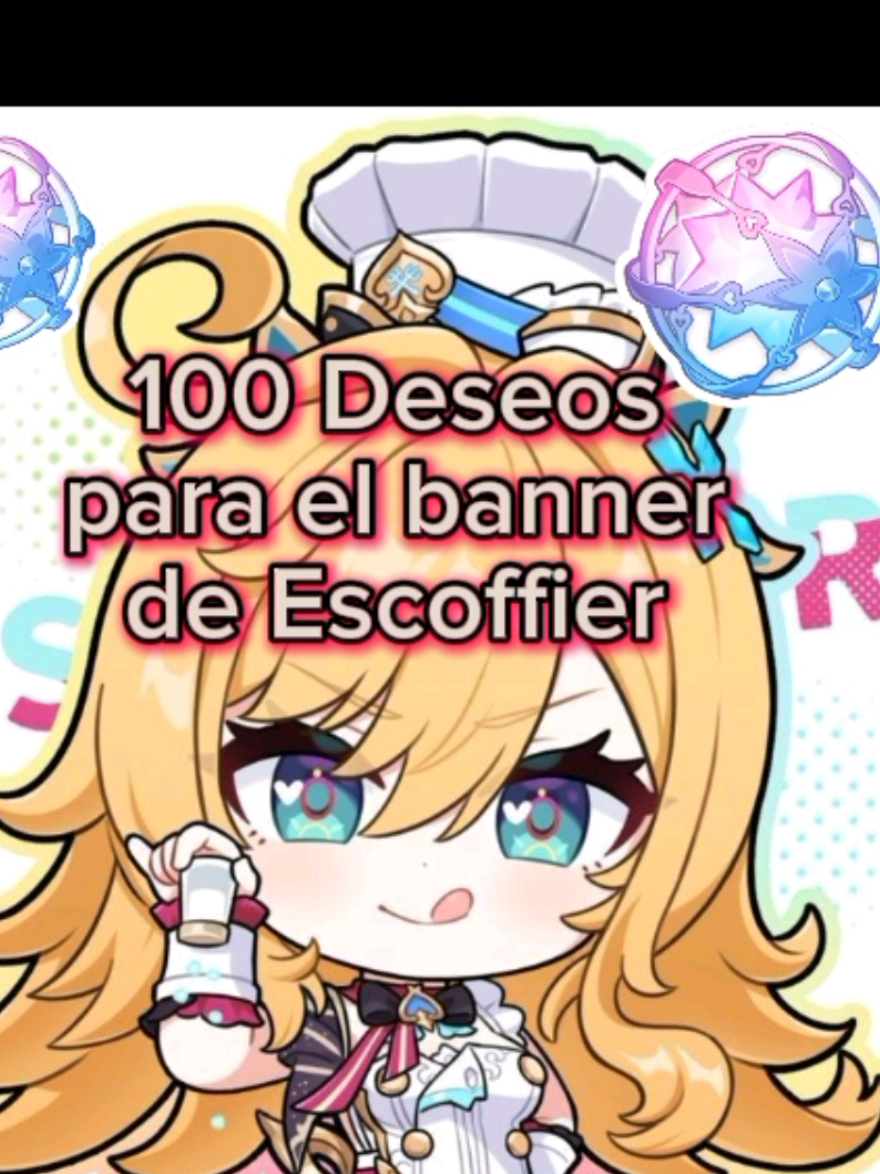 Mis tiradas al banner de Escoffier -  V5.6 #GenshinImpact 