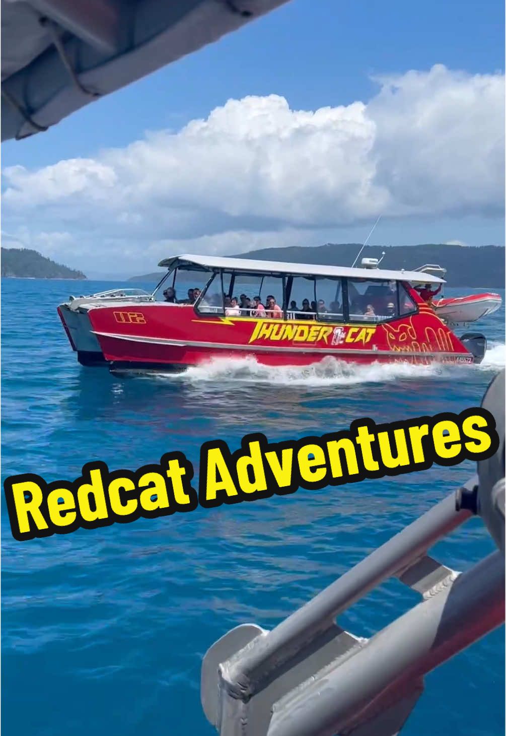 #ThunderCats are Go …. !!!! Red Cat Adventures #boating #whitsundays #fypシ゚viralシ #visitqueensland  #happylife @Red Cat Adventures 