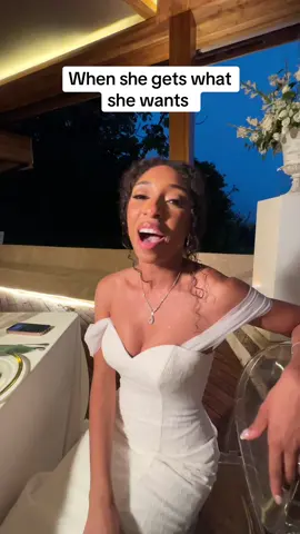 When she gets what she wants 🥰  Suit: @Sartoro Suits  Bridal makeup: @Kayla Price 