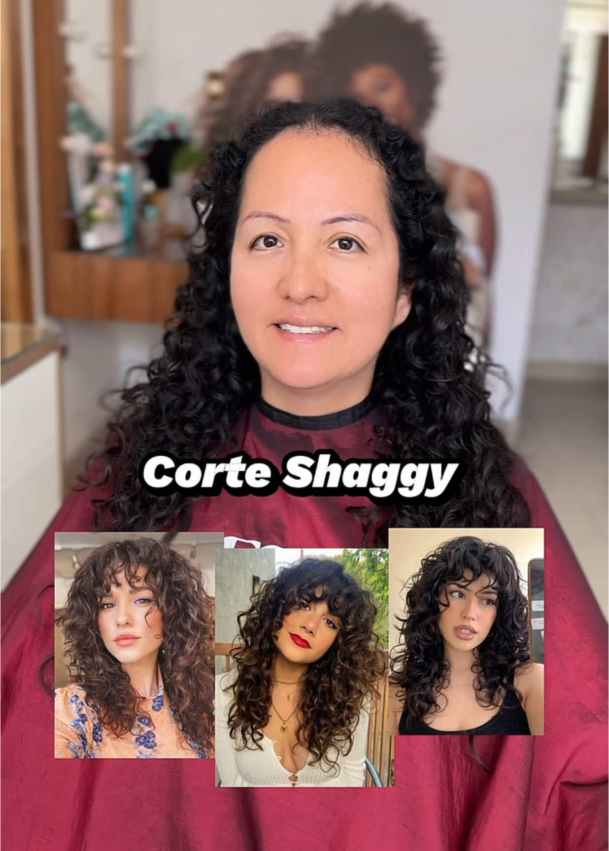 El corte Shaggy en rizos crea volumen, textura y movimiento natural.✂️ Sus capas dinámicas y el cerquillo enmarcan el rostro, resaltando la personalidad de tus rizos. 👩🏻‍🦱👩🏾‍🦱👩🏿‍🦱👩🏽‍🦱👩🏼‍🦱 ¡Libre, fresco y auténtico!✨💖 ¿Buscas un cambio así? Te leo en los comentarios 👉🏻💬 #cortesdecabello #cambiodelook #cabellorizado #shaggyhair #shaggycut #corteshaggy #shaggy #rizosperfectos #rulosnaturales #fyp #parati 
