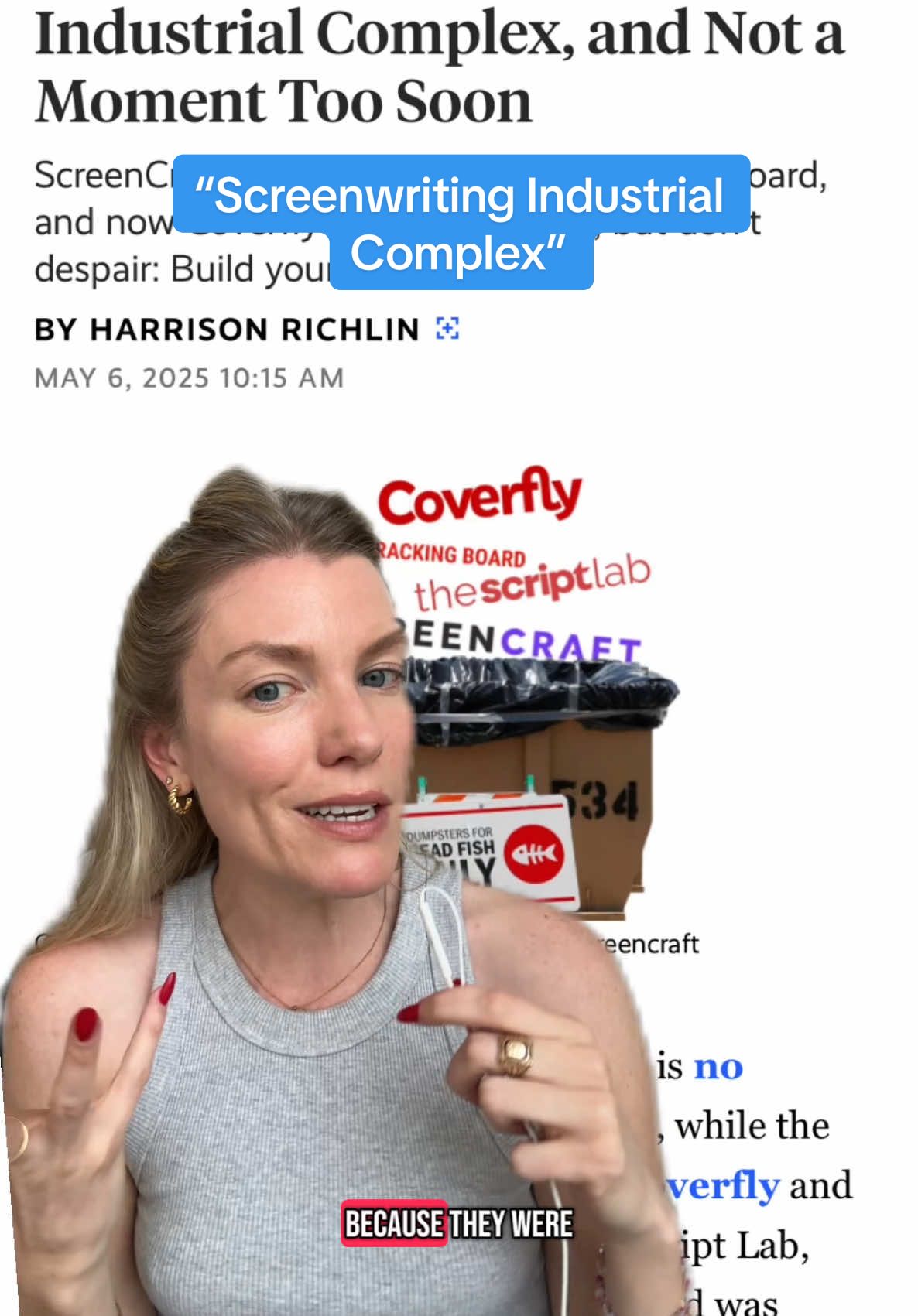 Many thanks to @IndieWire for the feature 😊 #writing #writingtips #screenwritingtips #screenwritingtiktok #screenwriter #screenwriting #hollywood #filmtok #juliayorks 