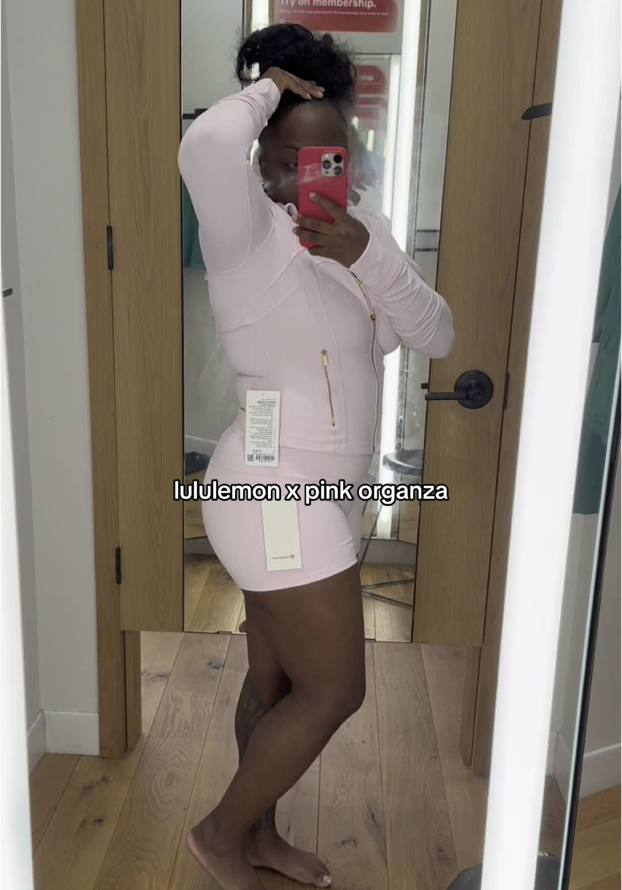 #pinkorganza #lululemon 