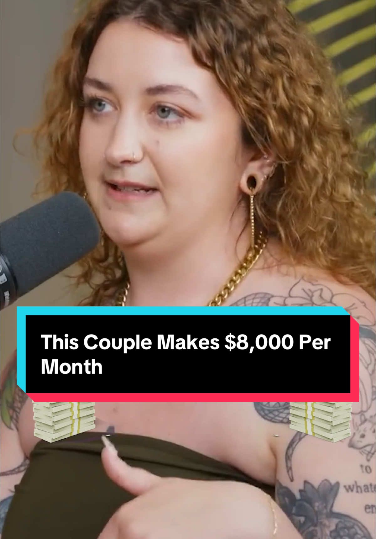 This Couple Makes $8,000 Per Month #coupletok #military #tattooartist 