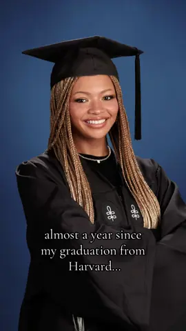 just wish my mommy was here to see 🥹 #graduation #harvardgrad 