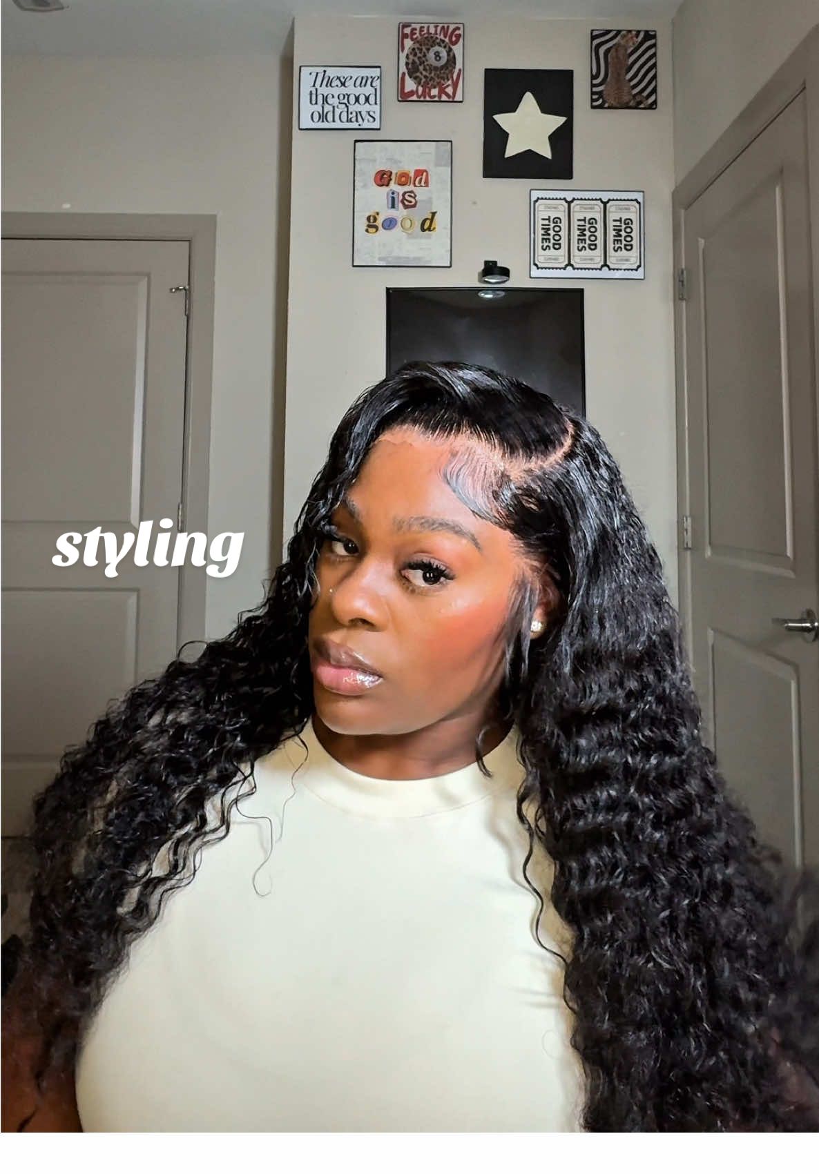 deep side part on this @Idoli unit😍😍😍 #idoli #fyp #TikTokShop #hairtok 