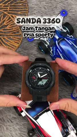 Jam Tangan Analog Digital Sport SANDA 3360 #jamtangan #sanda #jamtanganoriginal #jamtangancowok #jamtangandigital #jamtangansport 