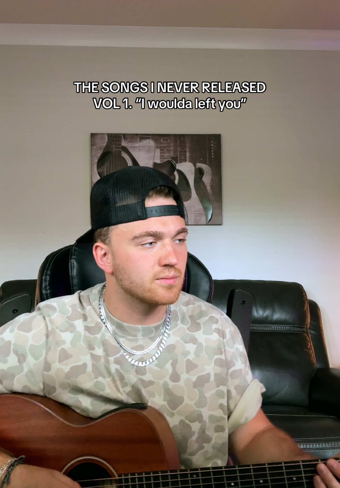 this one’s been sitting on my phone for awhile. what do y’all think? #unreleased #davidj #acoustic #countrymusic 