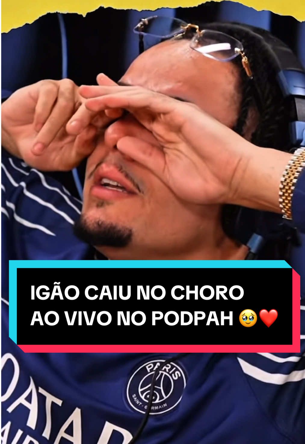 EMOCIONANTE: O IGÃO CAIU NO CHORO AO VIVO NO PODPAH E FOI CONSOLADO PELA REGINA CASÉ 😭❤️ | Podpah Podcast  #igao #igaounderground #podpah #podpahcortes #emocionante #choro #reginacase 