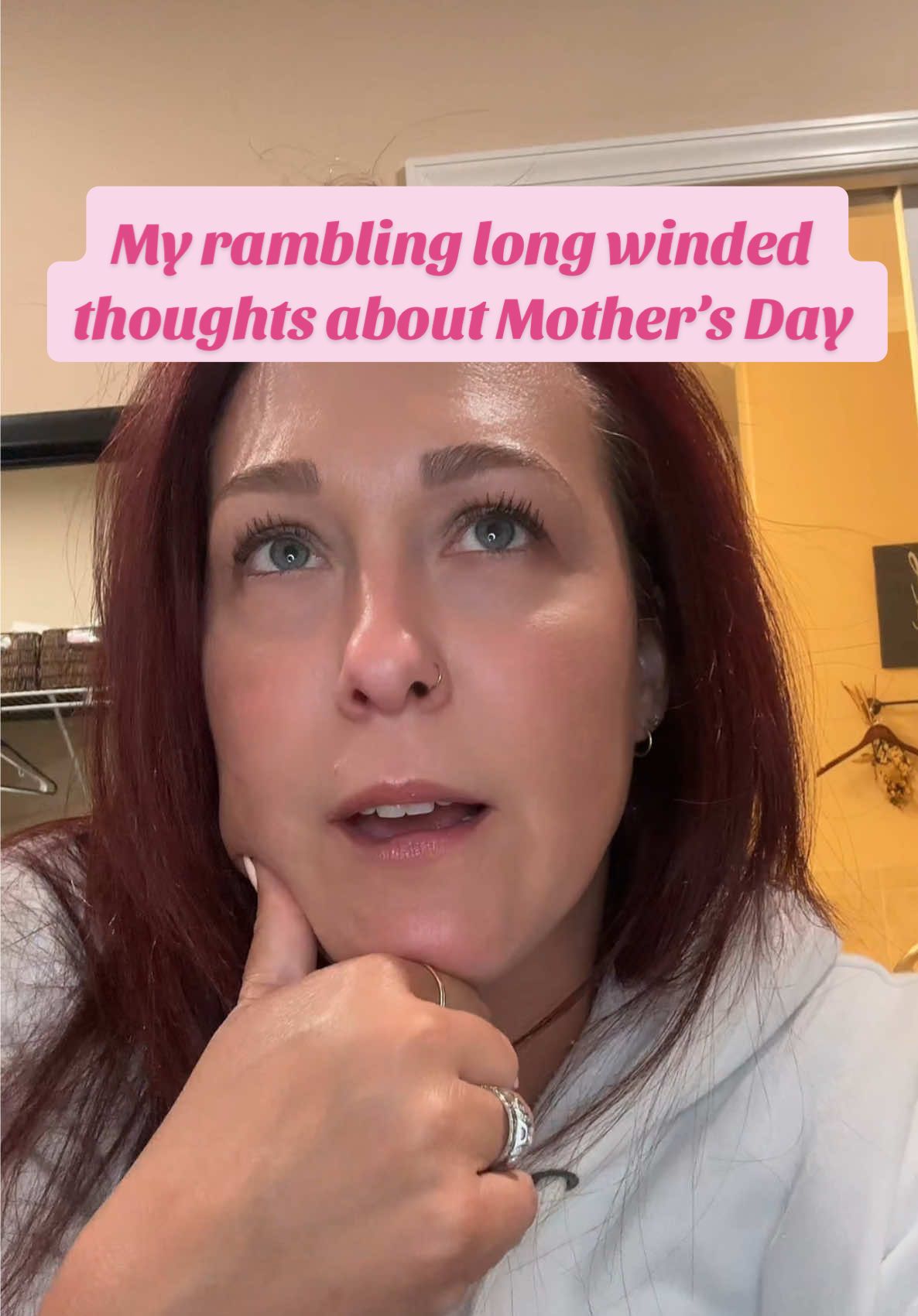 Per usual I’m all over the place. But I hope I’m getting my point across. Probably not though. #MothersDay 