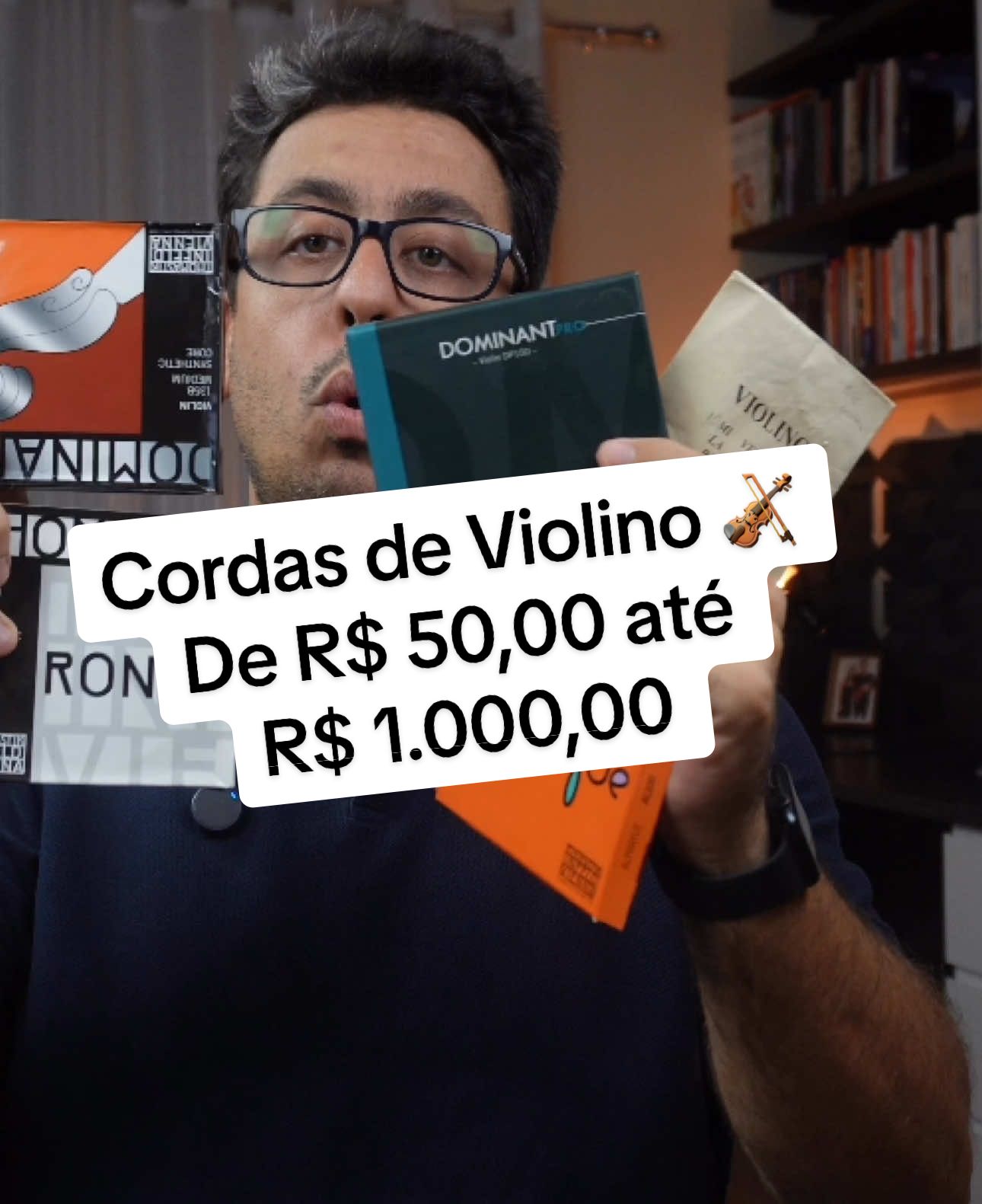 Será que vale a pena pagar R$1.000,00 em um jogo de cordas? No vídeo de hoje eu mostro 12 cordas de violino, com preços que vão de R$50 até mais de R$1.000, e comparo: 	•	O som 	•	A resposta 	•	O conforto ao tocar 	•	E o custo-benefício de cada uma! Se você está pensando em trocar as cordas do seu violino, esse vídeo é pra você! E todas essas cordas você encontra em: www.oliverstrings.com.br Use o cupom RSANDER5 e ganhe desconto em qualquer compra, sem limite de uso! Assista, comente qual corda você usa e compartilhe com outros violinistas! #violino #violinista #dicasparaviolinistas #musica #violin #ricardosander #violinoccb #violinominhapaixah̃ohid14violino 