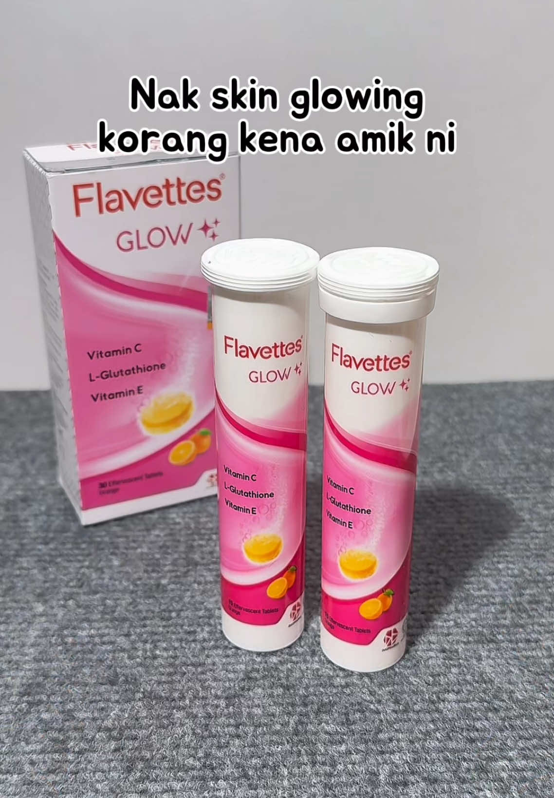 💖 Flavettes Glow: Your daily dose of radiance! Shine with confidence, always. ✨ #tiktokessentials #racuntiktokshop #flavettesglow #flavettes #jomlokal 