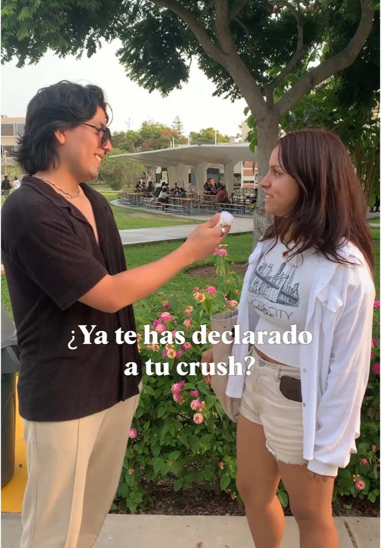 Entrevista en @pucp : “¿Ya te has declarado a tu crush?”#entrevistauniversitaria #pucp #universidad #amor #crush #universidadperuana 