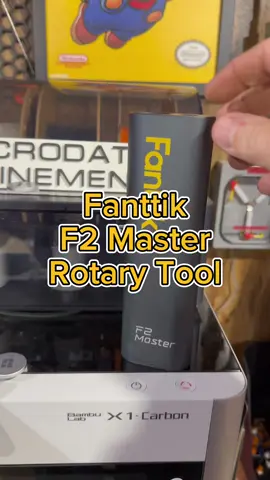 @Fanttik F2 Master Rotary Tool is nice and compact, includes tool bits and tool in a compact case for easy carry. #fyp #fy #3dprinting #fanttik #tools #maker 