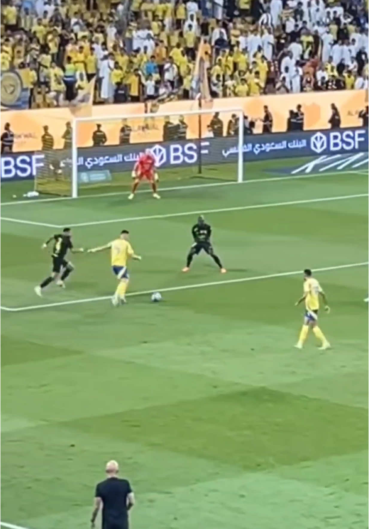 Ronaldo 😂 #ronaldo #fyp #cristiano #alnassr #footballtiktok 