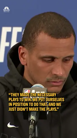 Joe Mazzulla talks the Celtics tough road ahead going to MSG down 0-2