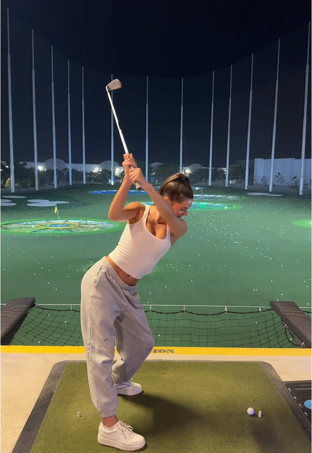 If I hit a good shot this would be a whole lot better