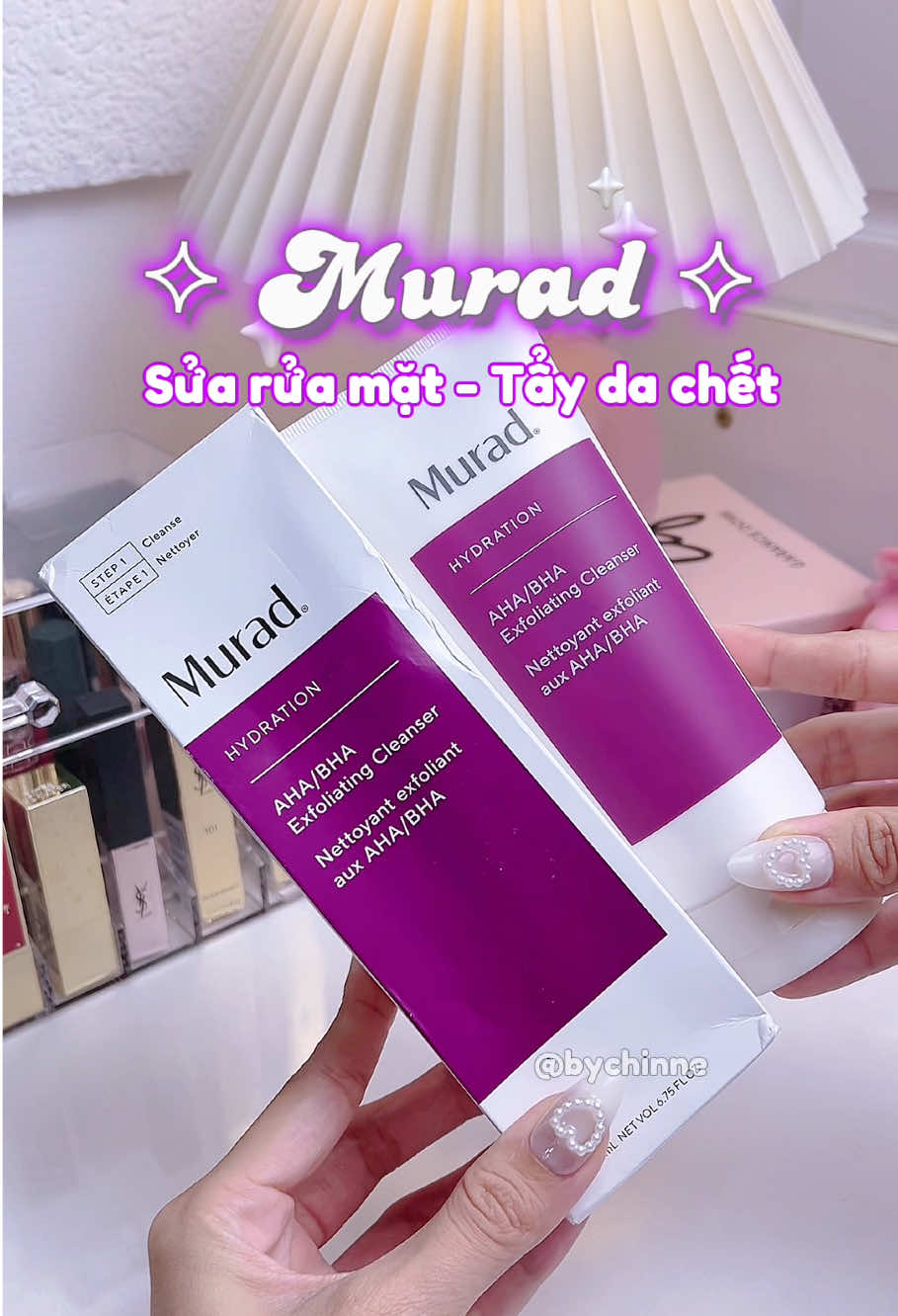 Nếu có thể đầu tư thì tui rất mong các bà có thể cho em sửa rửa mặt nhà #murad vào danh sách skincare của mấy bà 💕 #suaruamat #taydachet #skincare #lamsachda #bychinne #dealhot #trend #viral #chamsocda #caocap #chinhhang 